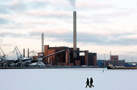 District heating record broken in Helsinki